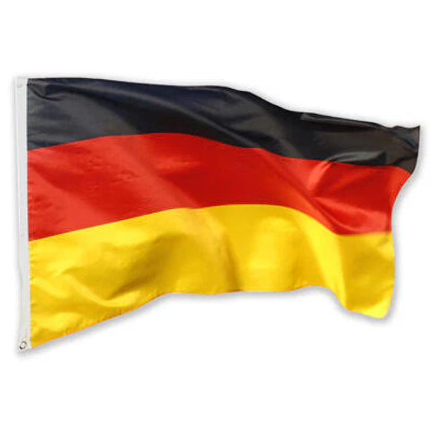 Bandera de Alemania 150 x 90 cm con Ojales Metálicos