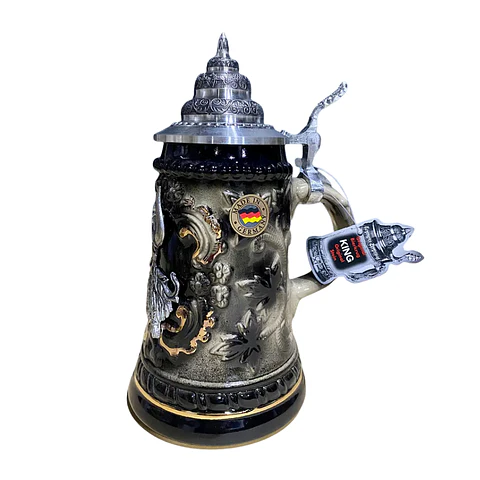 CHOPERO ARTESANAL CERÁMICA  NEGRA/VIKINGO 250CC