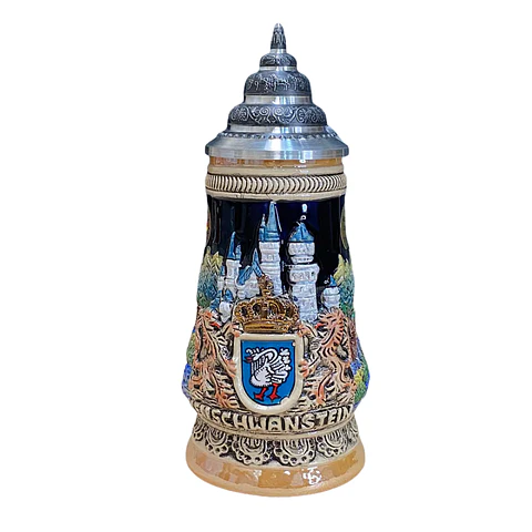 JARRA ARTESANAL DE CERÁMICA SCHLOSS NEUSCHWANSTEIN  250CC