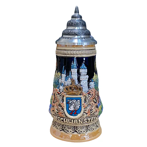JARRA ARTESANAL DE CERÁMICA SCHLOSS NEUSCHWANSTEIN  250CC