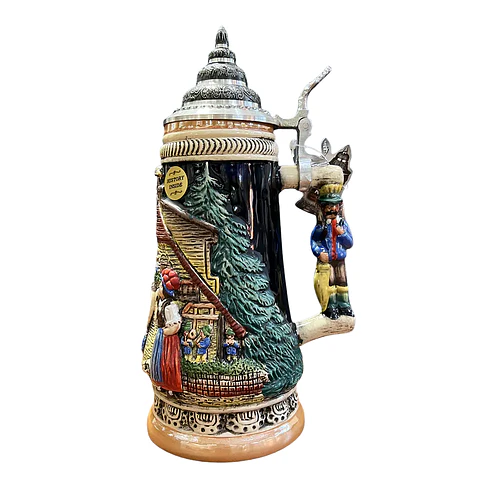 JARRA ARTESANAL SCHWARZWALD CON TAPA Y ASA ESPECIAL 500CC EDICIÓN LIMITADA