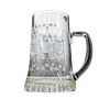 CHOPERO 2 LITROS DE CRISTAL SOPLADO Y TALLADO A MANO AÑO 1984