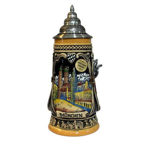 JARRA ARTESANAL DE CERÁMICA MÜNCHEN FRAUENKIRCHE 250CC 