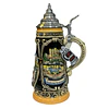 Jarra Cervecera Artesanal Alemana Neuschwanstein 500cc con Tapa de Zinn
