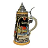 Jarra Cervecera Artesanal Alemana con Tapa de Estaño – Rothenburg ob der Tauber 500cc