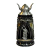 Jarra Cervecera Vikinga Nordic Grotto con Tapa de Casco Vikingo 500cc – Edición limitada