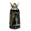 Jarra Cervecera Vikinga Nordic Grotto con Tapa de Casco Vikingo 500cc – Edición limitada
