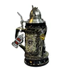 Jarra Cervecera Vikinga Nordic Grotto con Tapa de Casco Vikingo 500cc – Edición limitada
