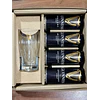 CAJA REGALO + 4 GUINNESS DRAUGHT STOUT 440CC (ORIGEN IRLANDÉS ST. JAMES‘S GATE, DUBLIN) + PINTA GUINNESS 440CC