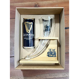 Set Regalo Vikingo – Cuerno Cervecero + Guinness Original de Irlanda