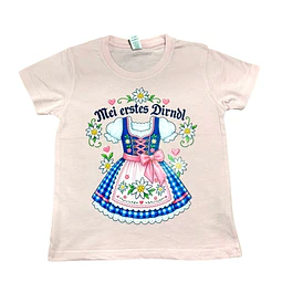 Polera Niña “Mei erstes Dirndl” – Oktoberfest (ROSA)