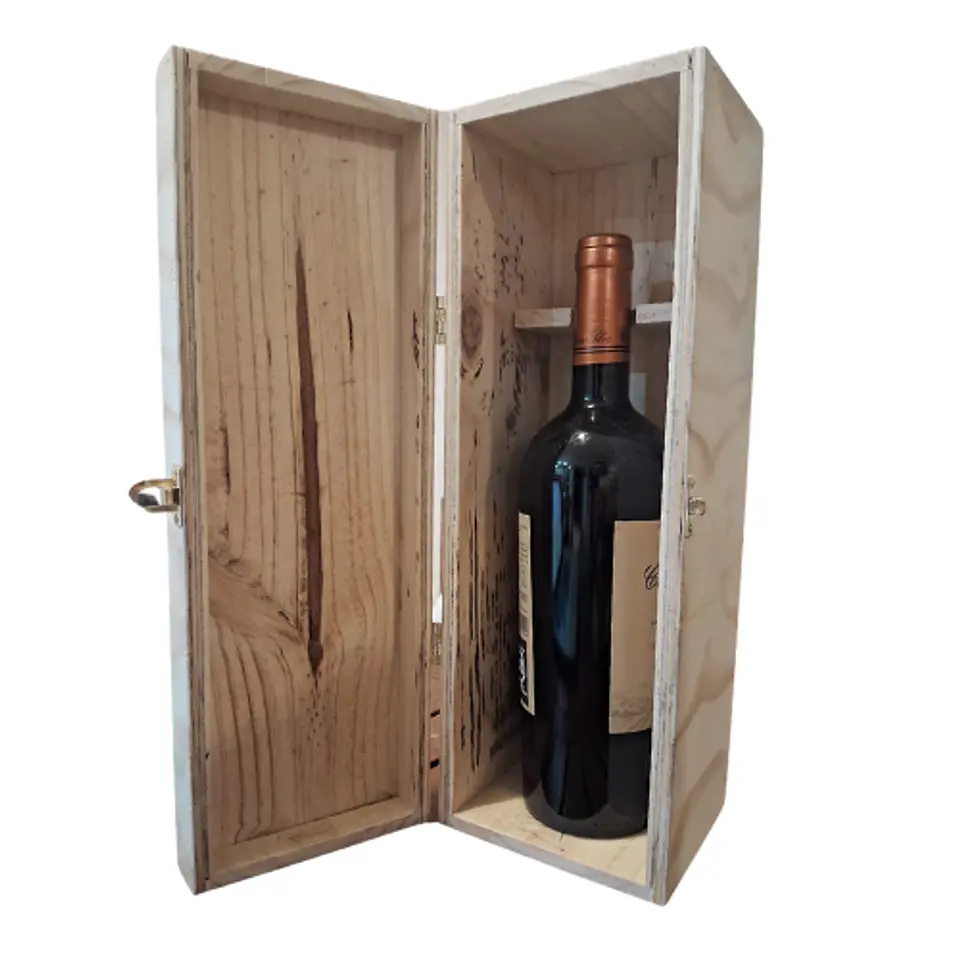 Caja de madera para vino  3
