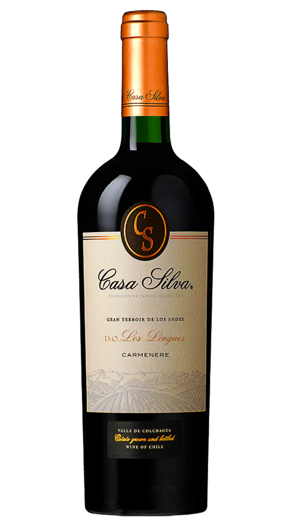 Vino Casa Silva Los Lingues Carmenere 2