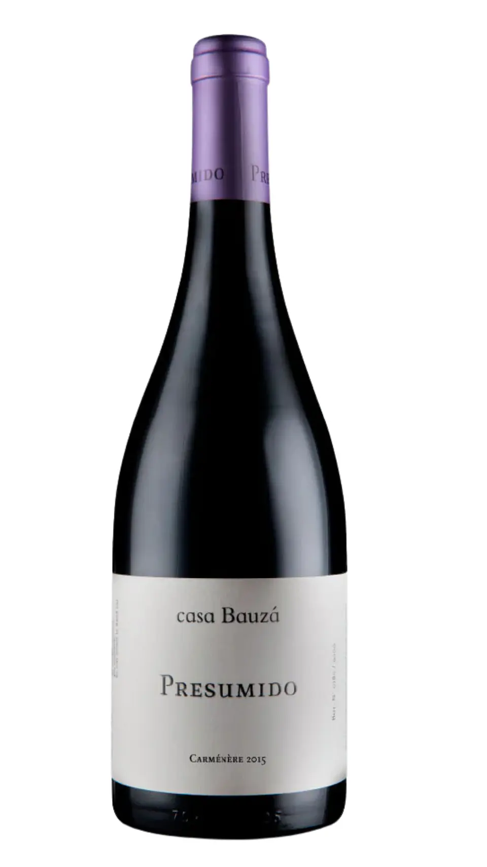 Vino Casa Bauzá Presumido Carmenere 2