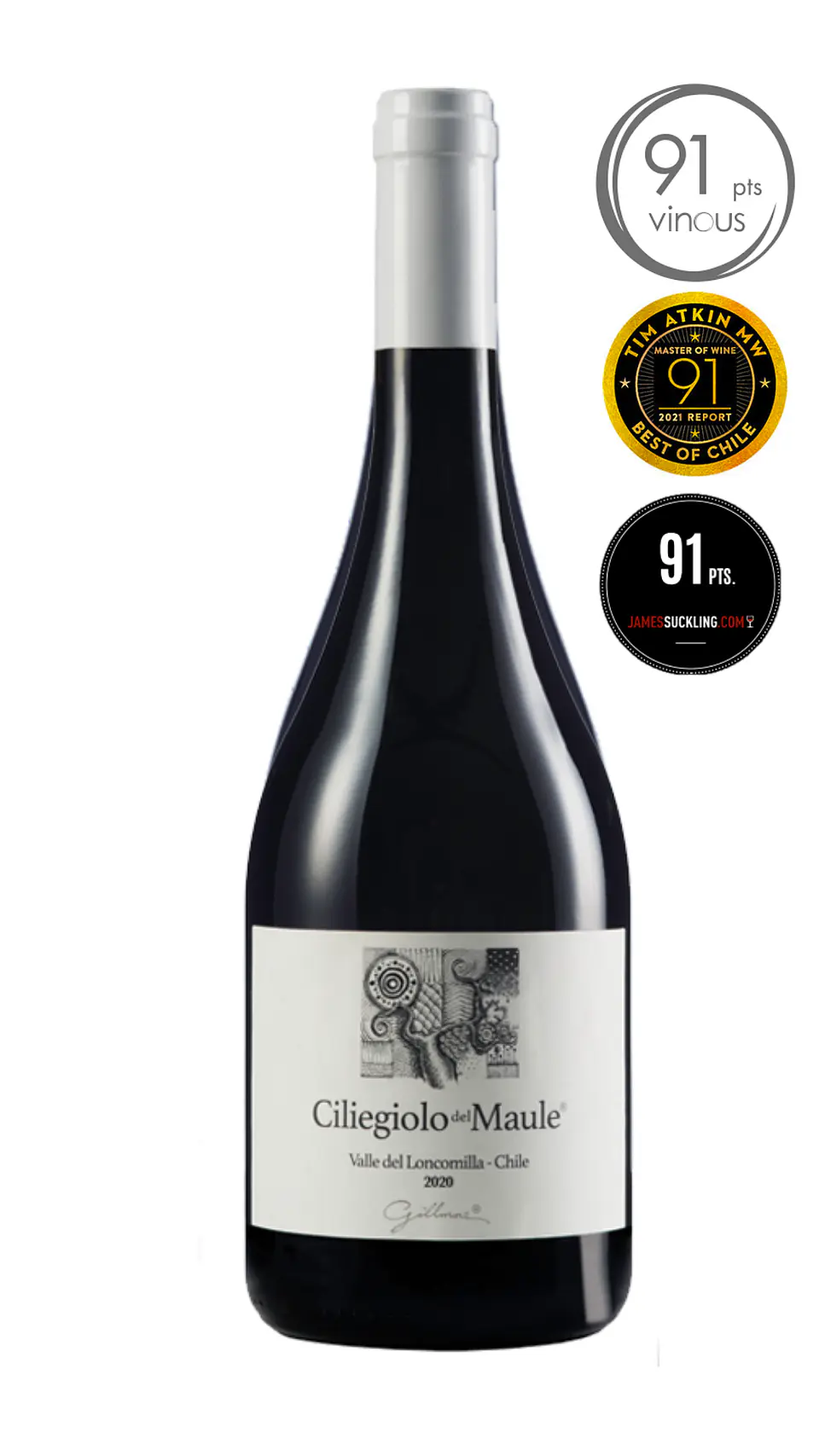Vino Gillmore Ciliegiolo del Maule 1