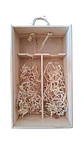 Caja de madera Algorta para dos botellas de vino - Miniatura 3