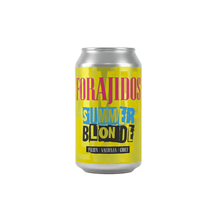 Forajidos Summer Blonde Cerveza Lata 355cc