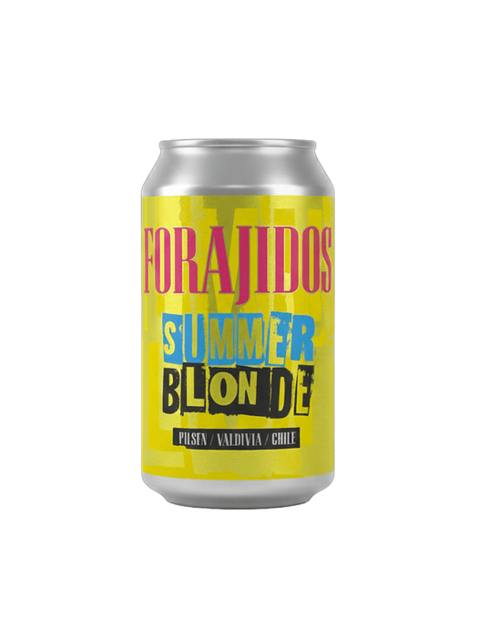 Forajidos Summer Blonde Cerveza Lata 355cc 1