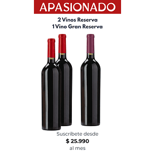 Suscripción Apasionado