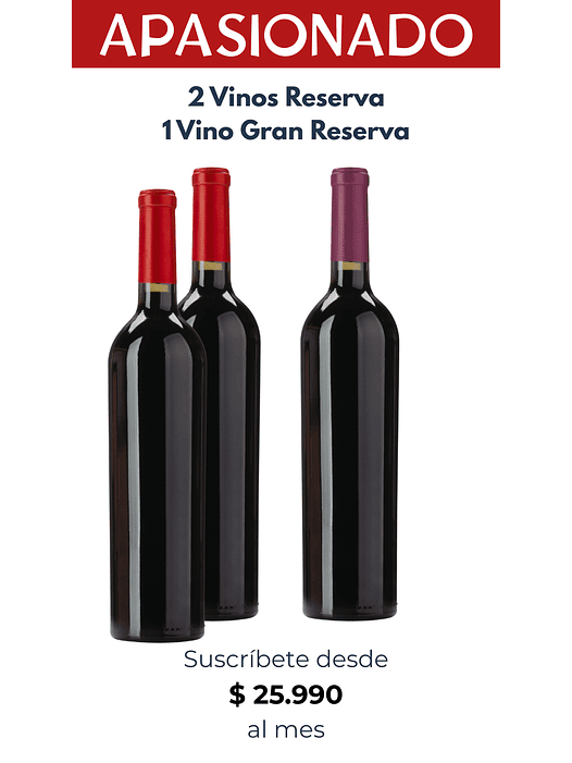 Suscripción Apasionado