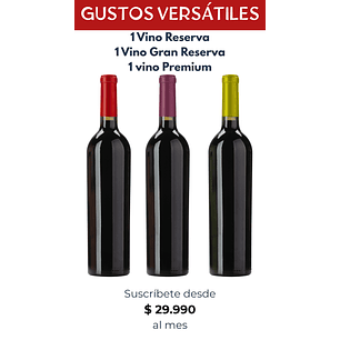 Suscripción Gustos Versátiles