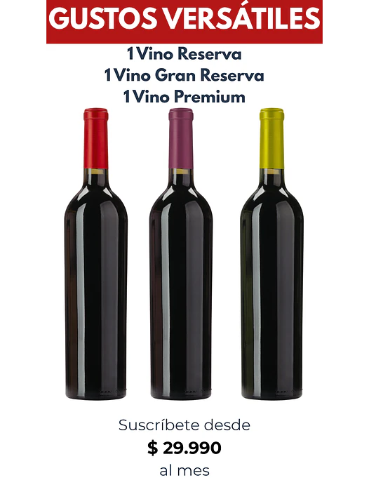 Suscripción Gustos Versátiles