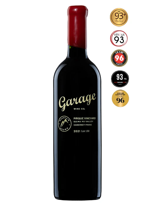 Vino Garage Wines Pirque Vineyard Cabernet Franc 2