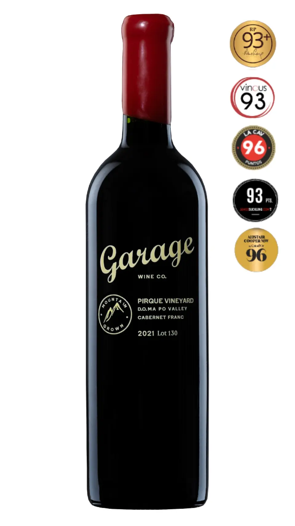 Vino Garage Wines Pirque Vineyard Cabernet Franc 2