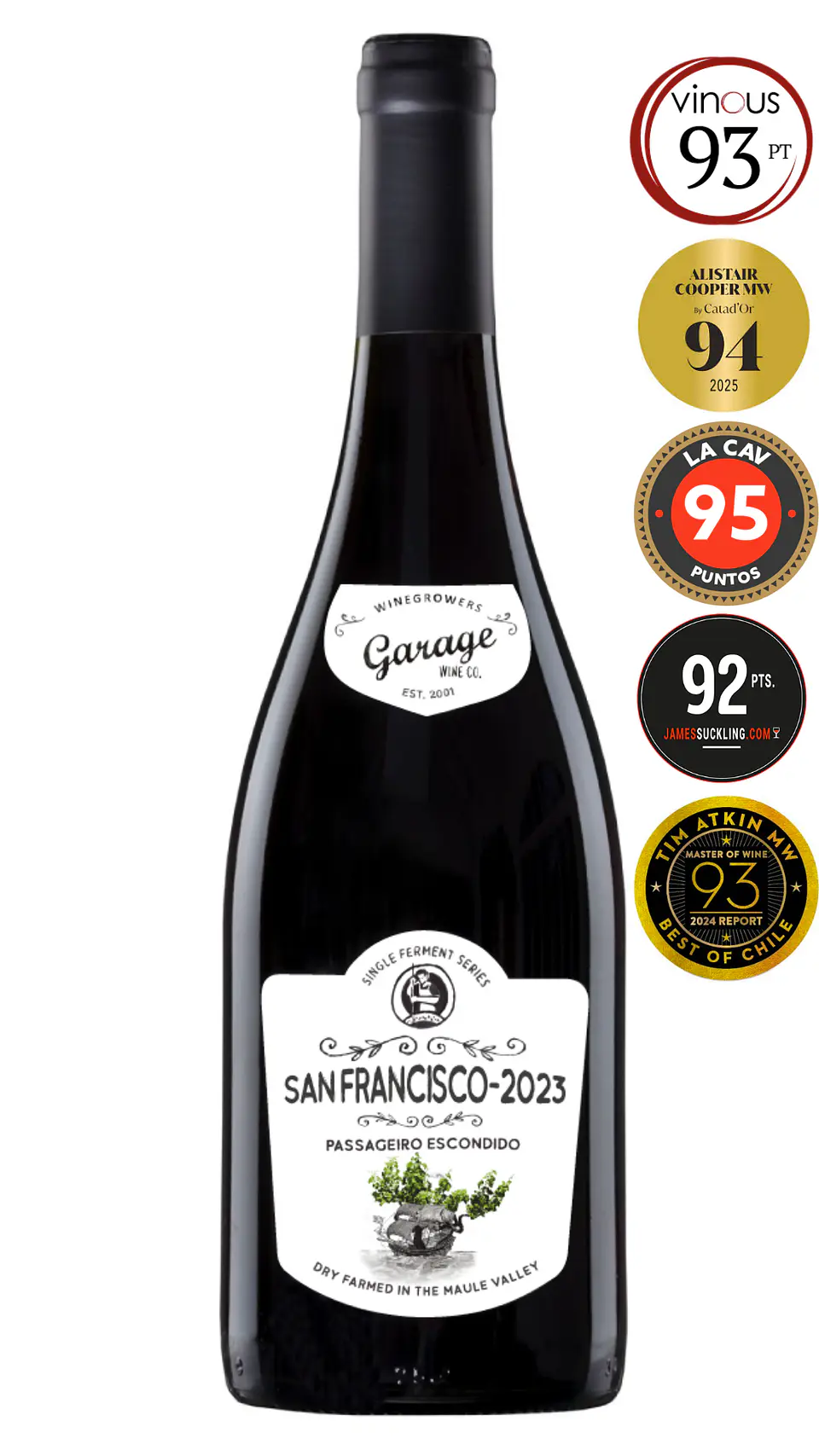 Vino San Francisco Garage Co., passageiro escondido 2024  1