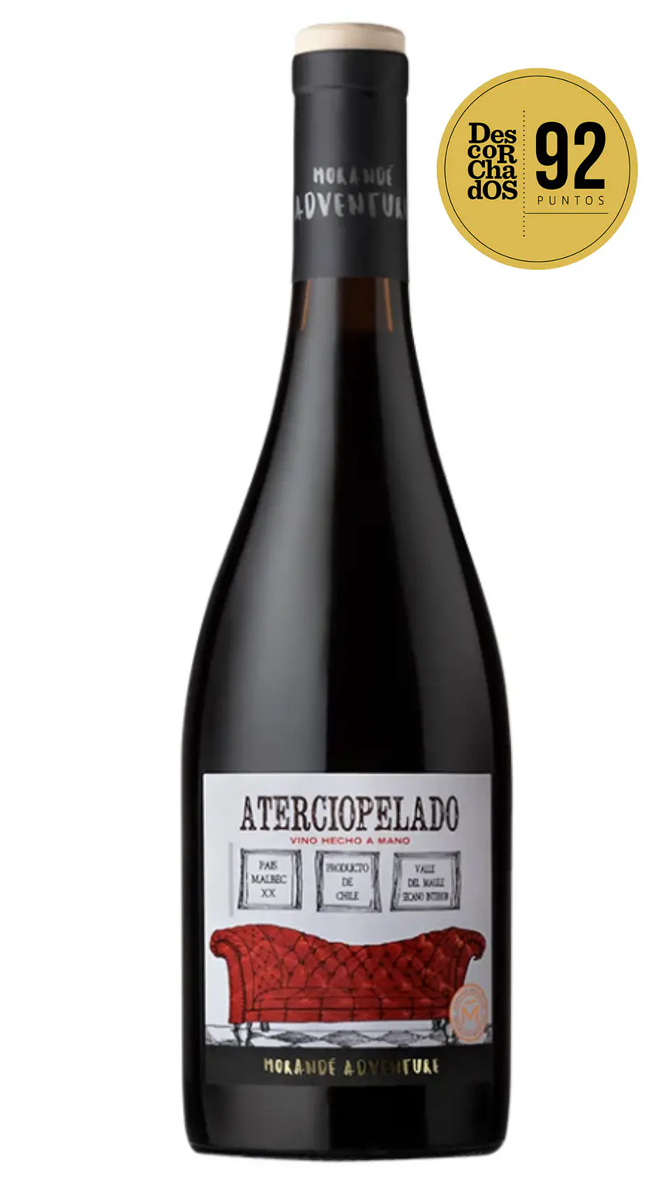 Vino Morandé Adventure Aterciopelado País/Malbec 2022 1