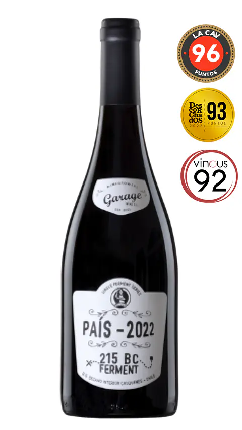 Vino Garage Wine Co. – País 215BC- Single Ferment 2022