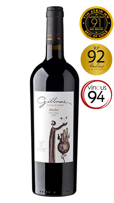 Vino Hacedor de Mundos Gillmore Merlot 2021
