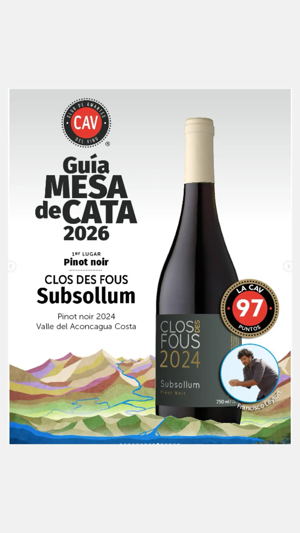 Vino Subsollum Pinot Noir 2