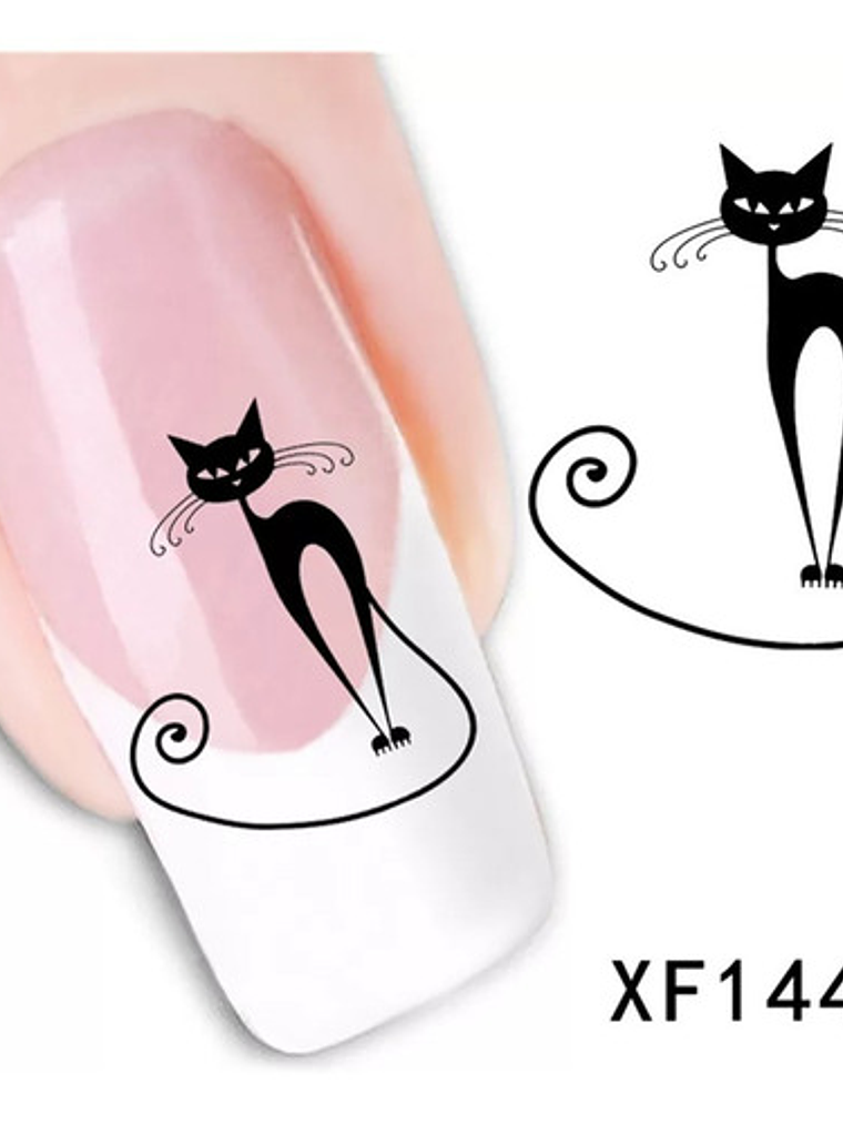 65 Láminas De Stickers De Uñas Al Agua  4