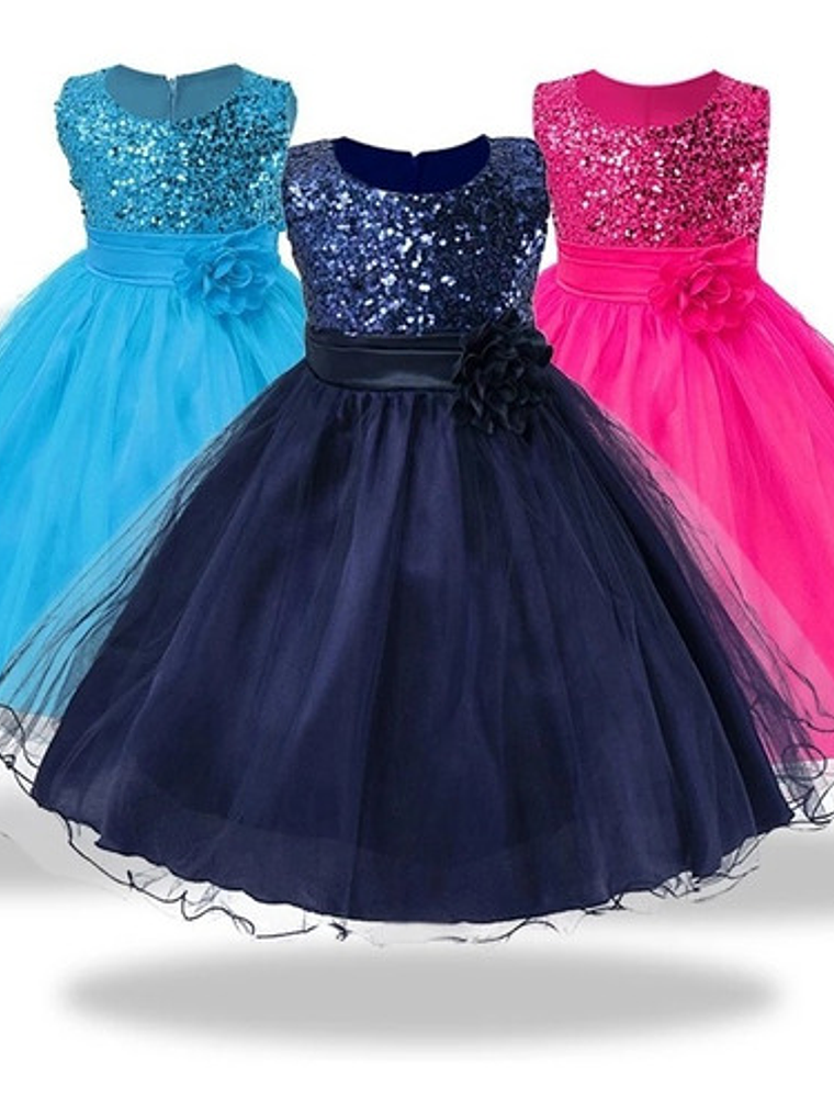 Vestido De Fiesta Niñas De 0 A 14 Años. 10