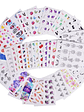 210 Hojas Stickers Al Agua Uñas - Miniatura 1
