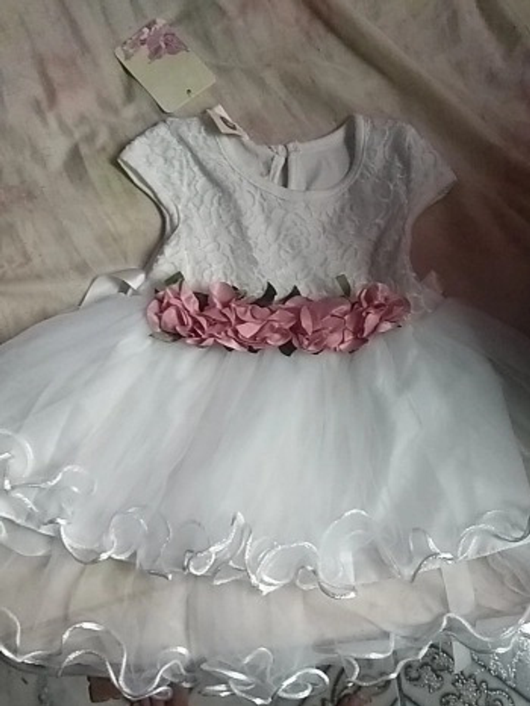 Vestido Bautizo De 6 Meses A 3 Años 3