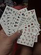 130 Hojas De Stickers Al Agua Para Uñas  - Miniatura 7