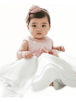 Vestido Bautizo Bebe 3 Meses A 24 Meses.