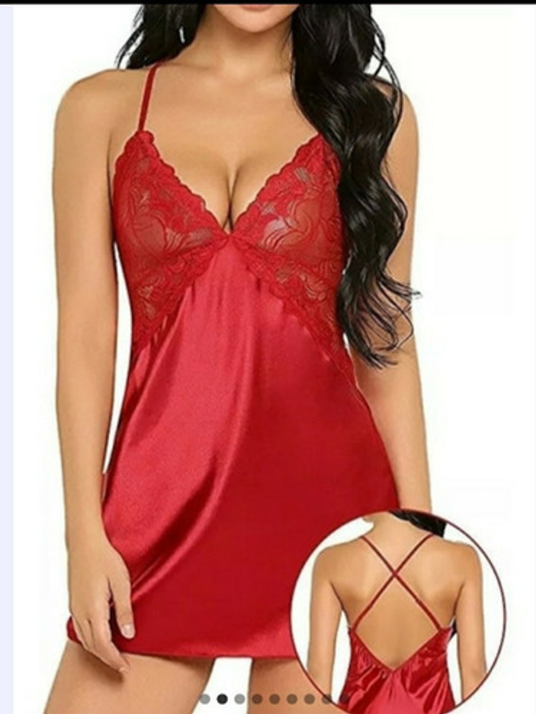 Camisola Más Calzón Sensual Babydoll 4