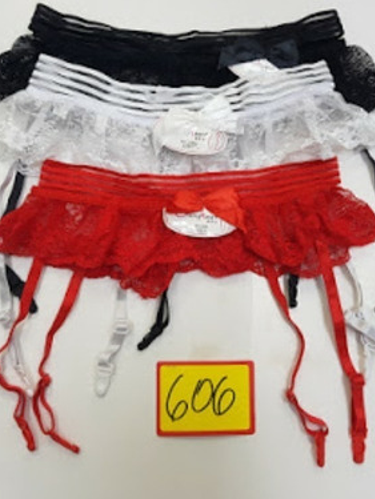 Sexy Portaligas+ Panties Liga Con Silicona Antideslizante 22