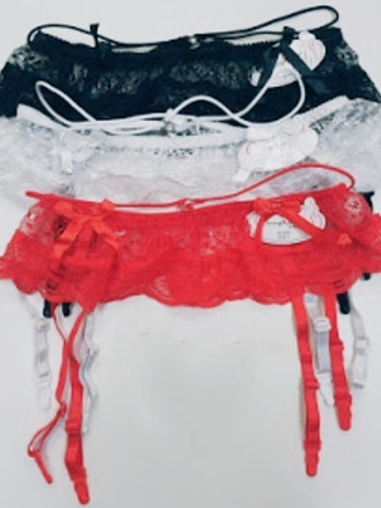 Sexy Portaligas+ Panties Liga Con Silicona Antideslizante 28