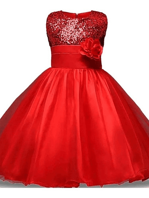 Vestido Fiesta Paje Bautizo Bebe Niña 3 Meses A 12 Años