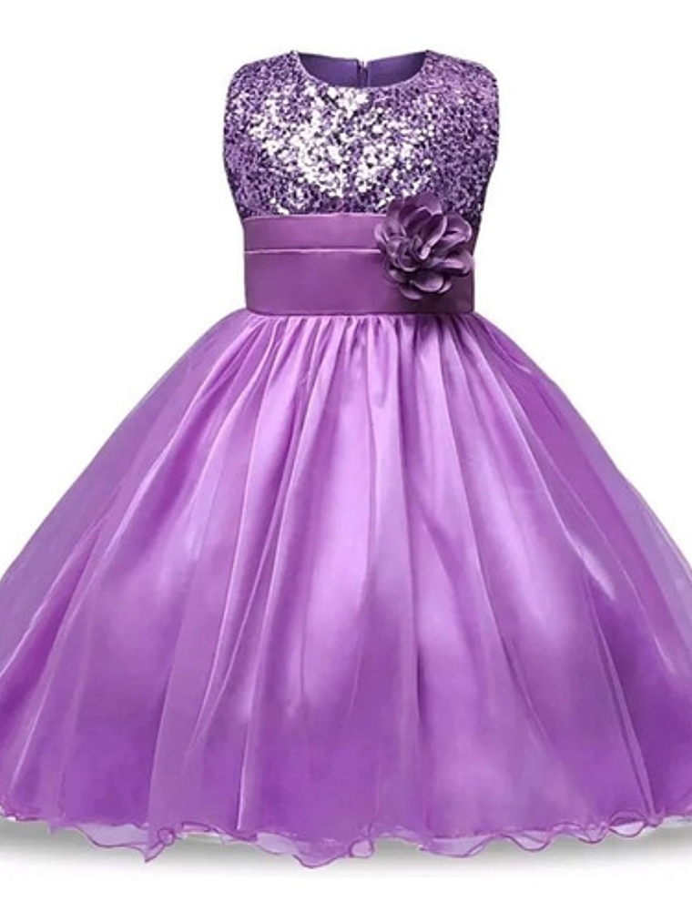 Vestido Fiesta Paje Bautizo Bebe Niña 3 Meses A 12 Años 2