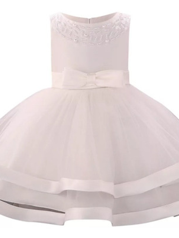 Vestido Niña Bebe Bautizo Fiesta Paje 3 Meses A 24 Meses 1