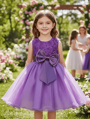 Vestido Bautizo, Fiesta, Gala Niña