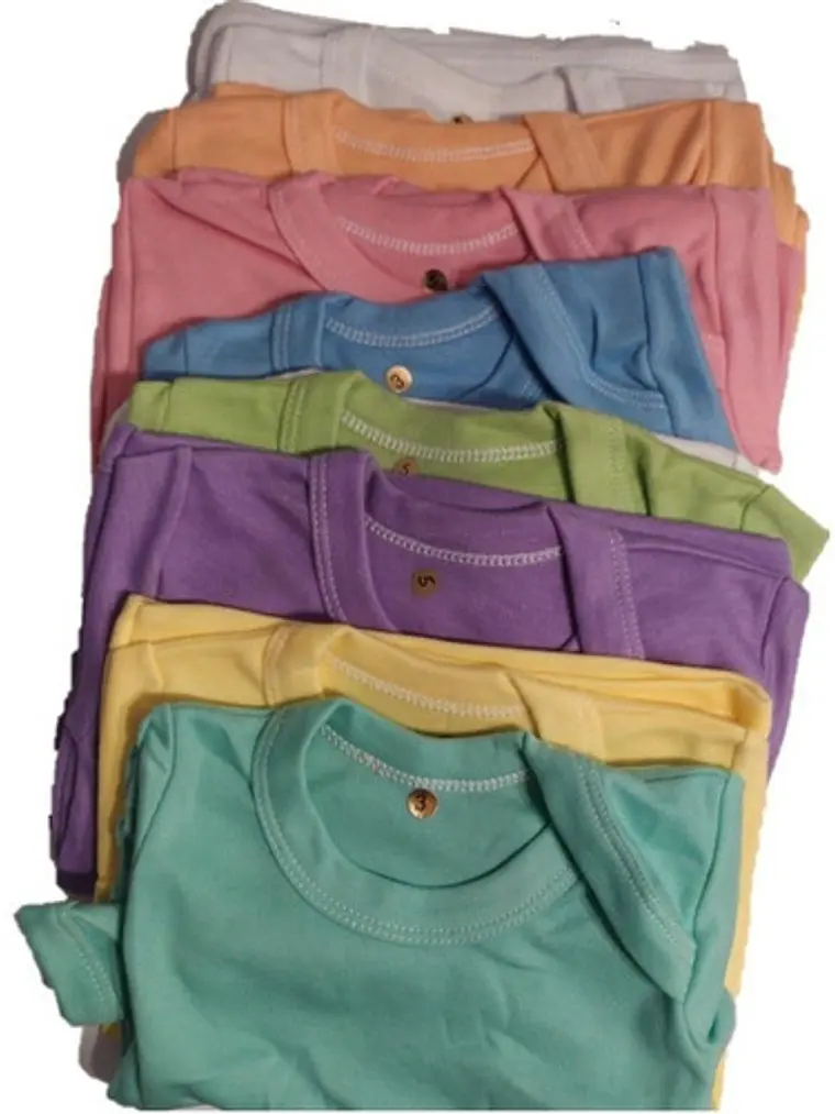 Camiseta Bebé Algodón (pack De 6) 2