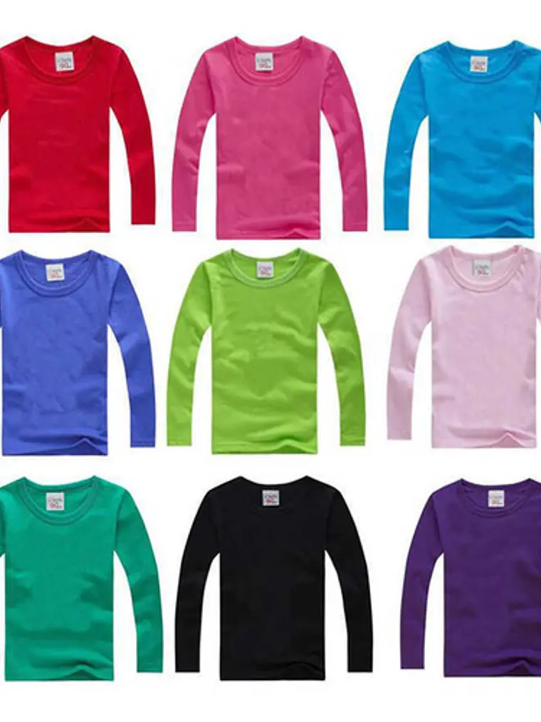 Camiseta Algodón Niño Pack De 6 1