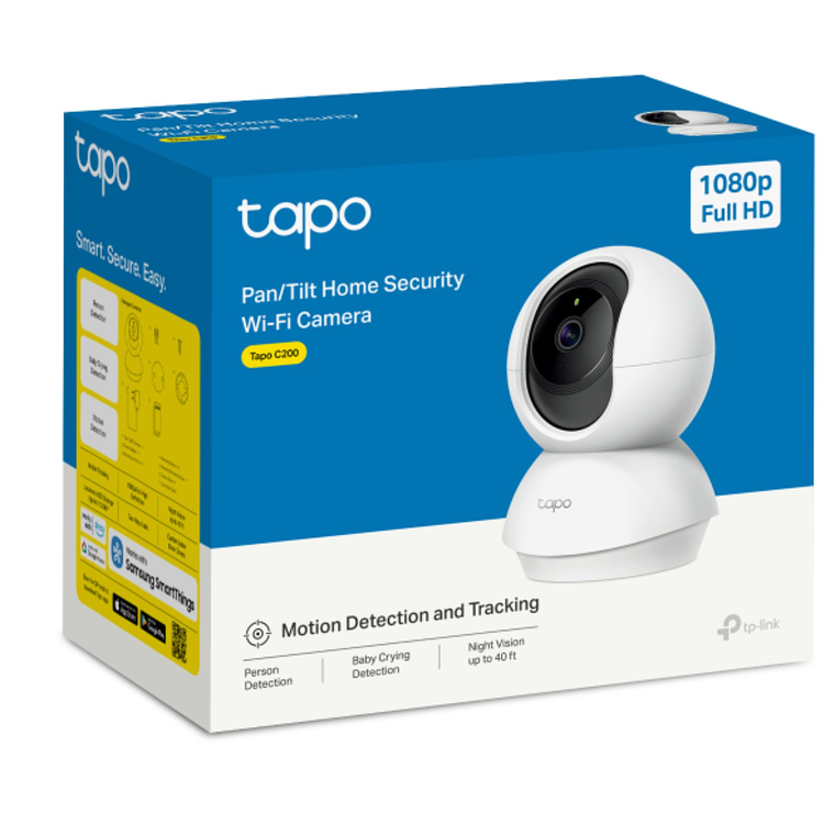 Cámara WiFi TP-Link Tapo C200 Pan/Tilt Full HD 2MP Blanca 2