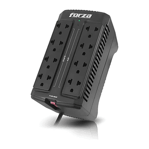 Estabilizador de Voltaje Forza FVR-902 900VA/450W 220V 8 Tomas Uni